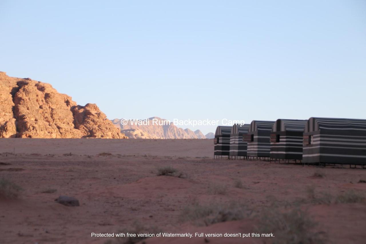 Wadi Rum Backpacker Camp Bagian luar foto